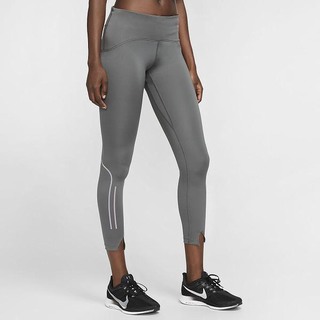 Leggings Nike Speed 7/8 Running Dama Gri | CEDB-93621